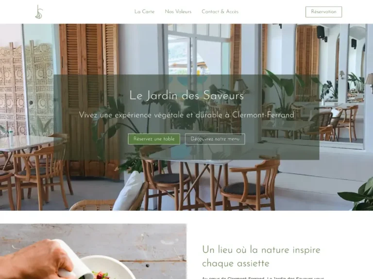 Voir le projet Le Jardin des Saveurs